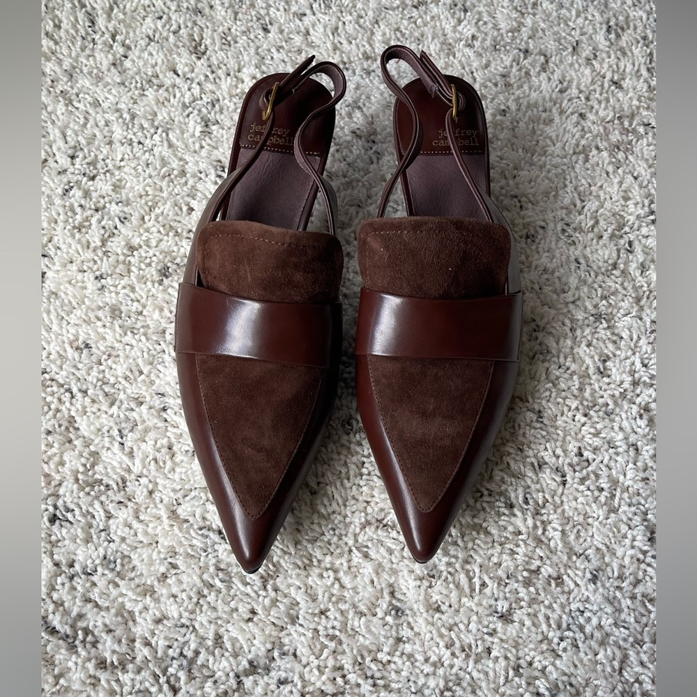 Jeffrey Campbell literature pointed toe pump